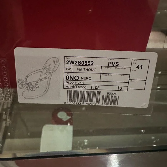 Valentino Rockstud Flat Thong Sandals - Picture 8 of 9